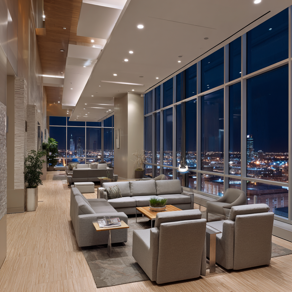 Dining area at NPZ treatment center in Ventura, California